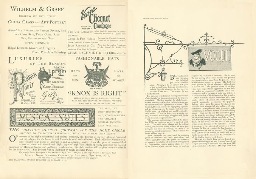Between Scientist and Socialist...