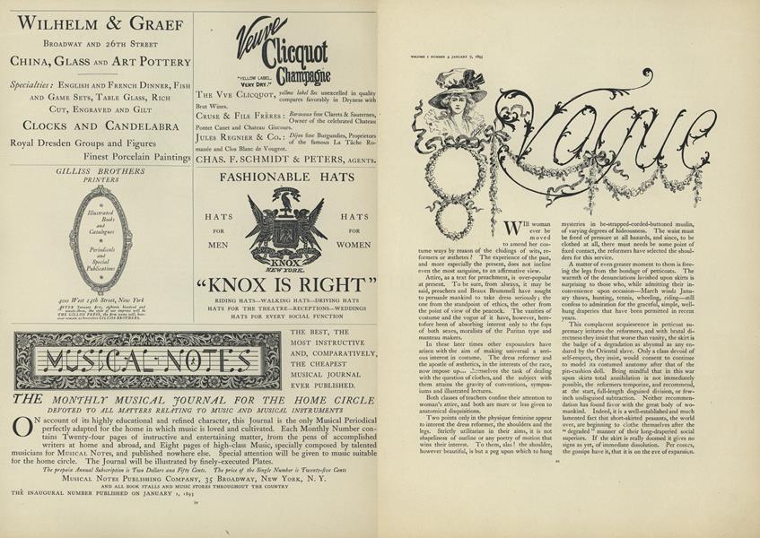 Vogue: Will Woman Ever Be Moved to Amend Her Costume...