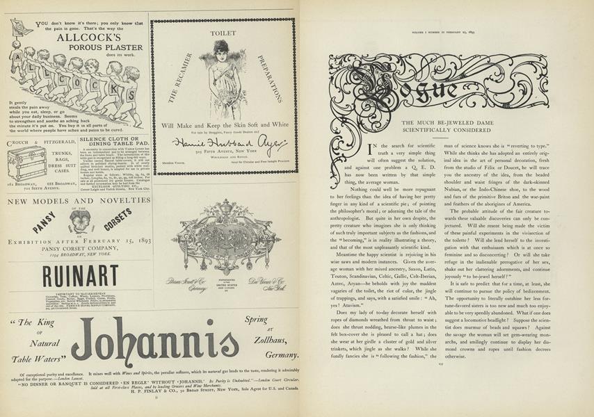 The Much Be-Jeweled Dame Scientifically Considered