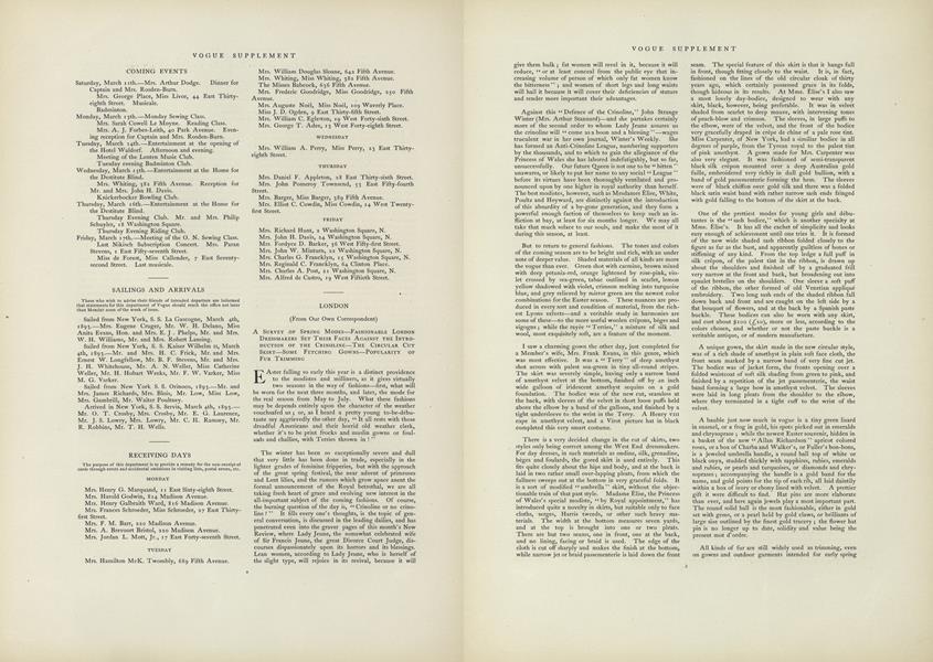 London: A Survey of Spring Modes...