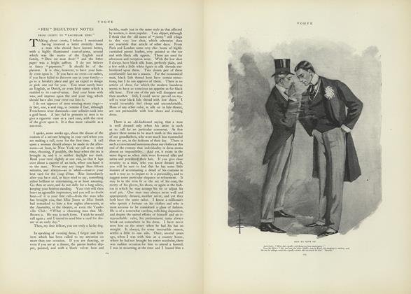 "Him" Desultory Notes: From Crests to "Bachelor Dens"