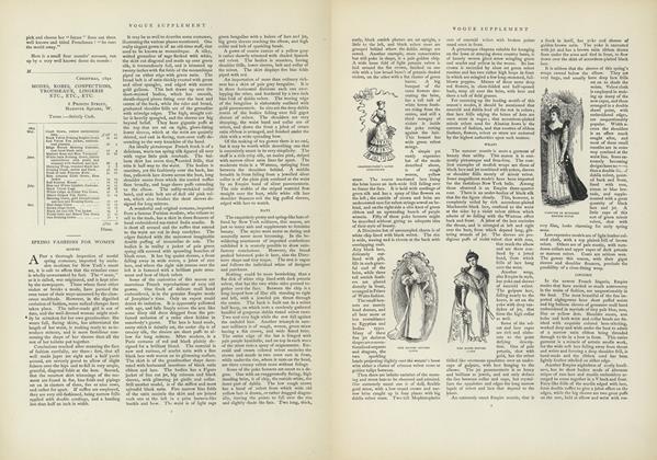 Spring Fashions for Women