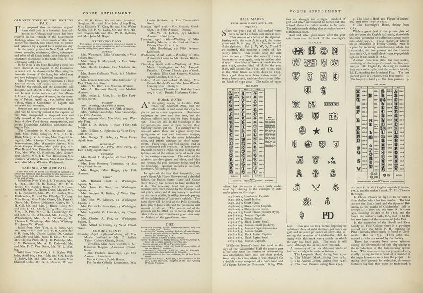 Hall Marks: Their Significance and Value, Paper No. 2