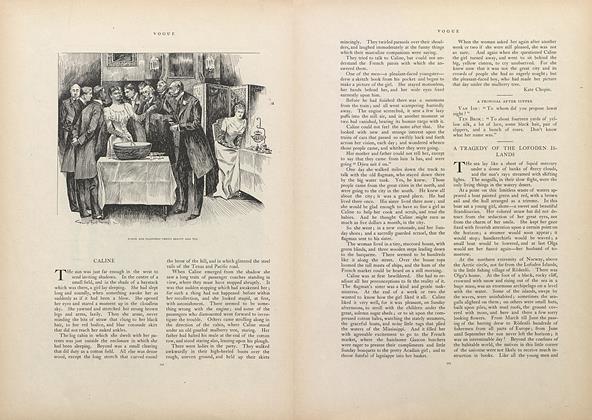 A Tragedy of the Lofoden Islands