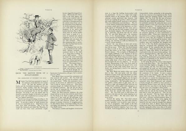 From the Sketch Book of a Boulevardier