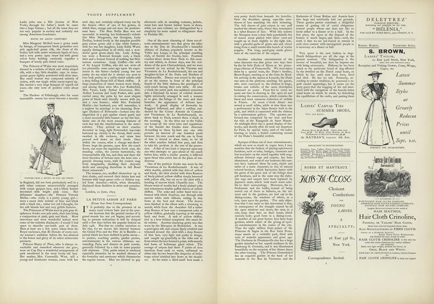 La Petite Saison at Paris