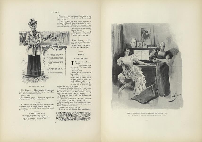 Relics A Pastel in Prose Vogue OCTOBER 19, 1893