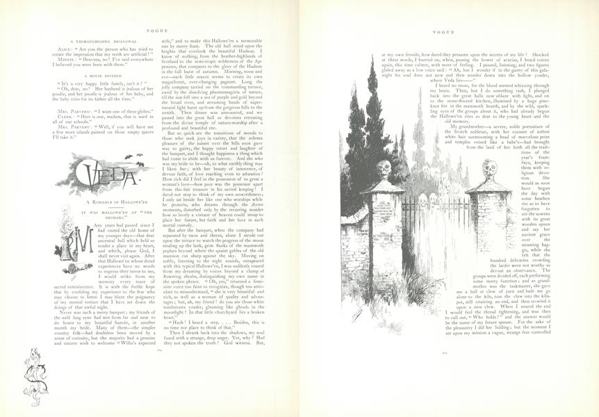 A Romance of Hallowe'en