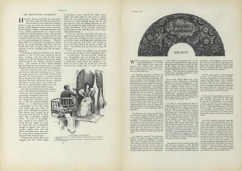 Mr. Brewster's Sacrifice