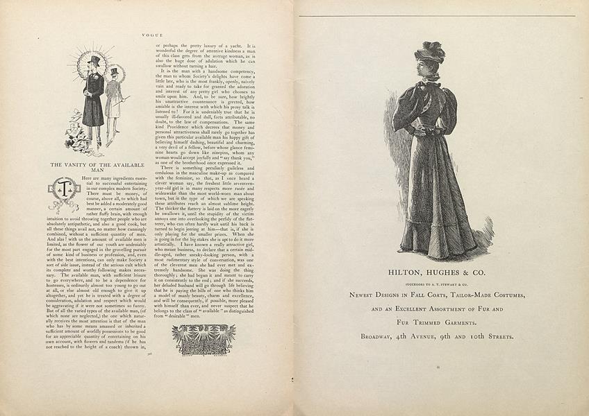 The Vanity of the Available Man