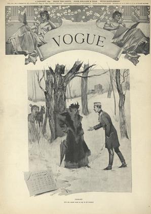 Vogue | Vogue | JANUARY 4, 1894