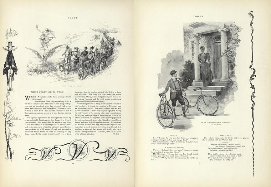 What Ought She to Wear?