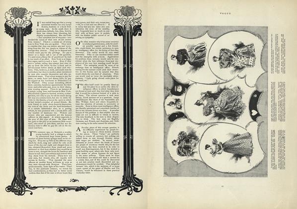 It Was Settled Long Ago That a Young Unmarried Woman...