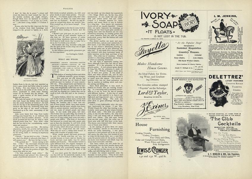 What She Wears: Permissible Church Costumes...