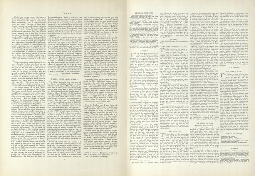 Notes Here and There