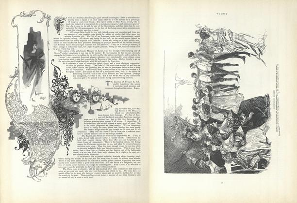 As Soon As a Wealthy American Girl Goes Abroad...