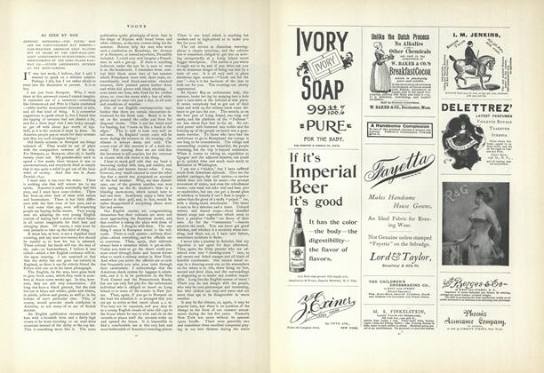 As Seen by Him: Newport Depressing