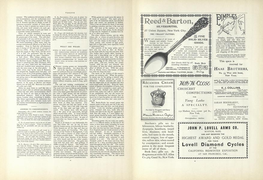 What She Wears: Purple in High Favor