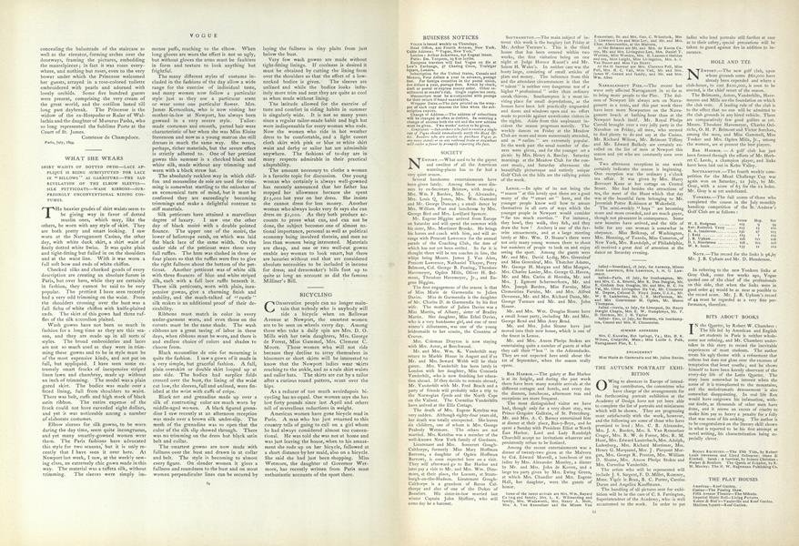 Shirt Waists of Dotted Swiss...