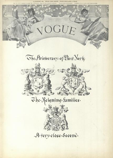 Issue: - August 23 1894 | Vogue