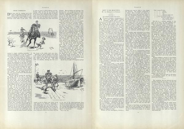 How To Be Beautiful: Chapter 1, the Dressing-Room and Baths