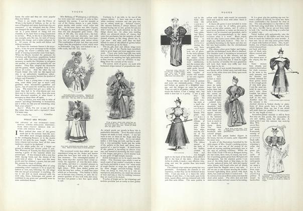 What She Wears: The Advance of the Overskirt...