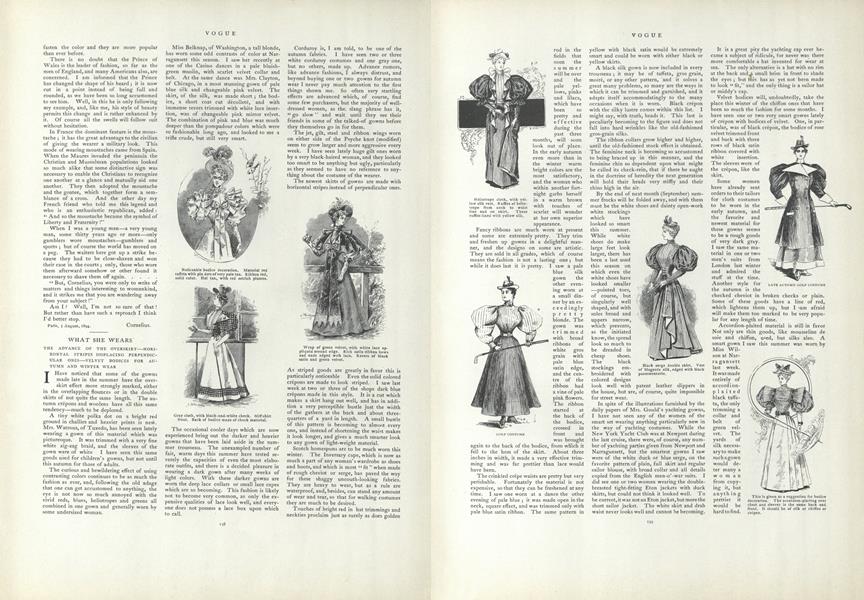 What She Wears: The Advance of the Overskirt...