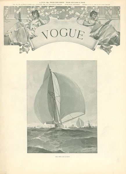 Issue: - July 25 1895 | Vogue