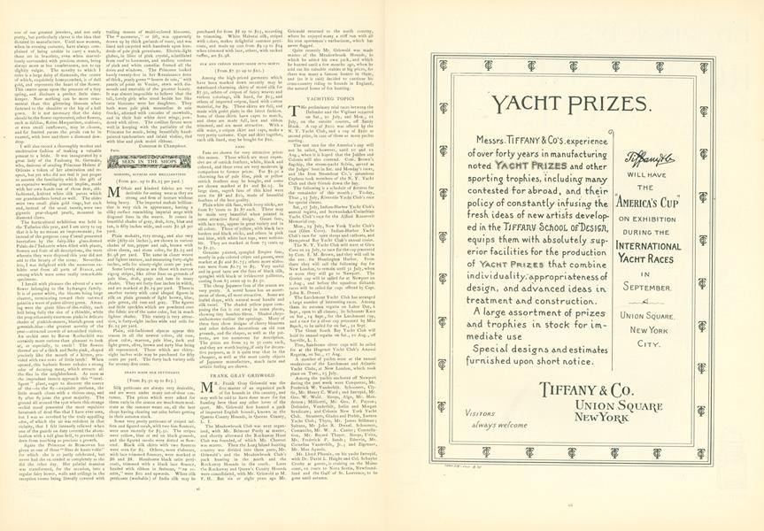 Seen In the Shops: Mohairs, Alpacas and Brilliantines