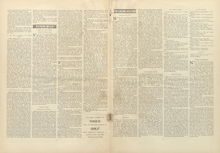 Seen on the Stage: The Man With a Past