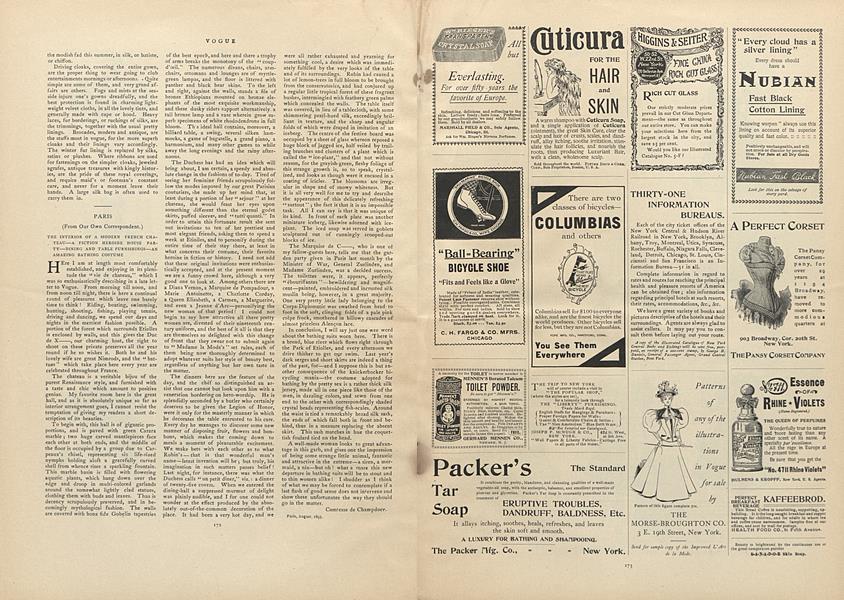 Paris: The Interior of a Modern French Chateau...