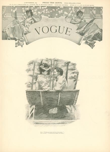 Issue: - September 19 1895 | Vogue