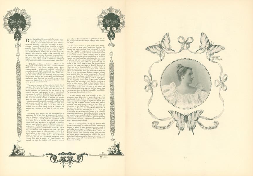 Does the Fashionable Woman, In Her Smart Turn-out...