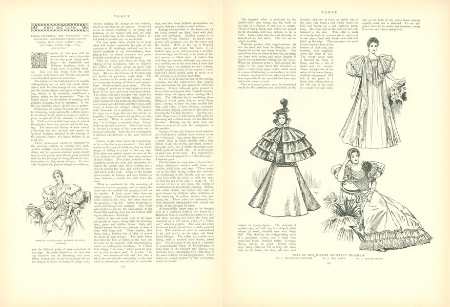 What She Wears: Bridal Trimmings...