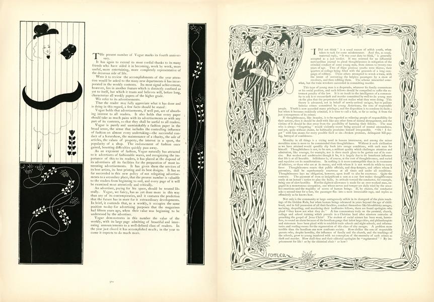 "I Did not Think," is a Usual Excuse of Selfish Youth