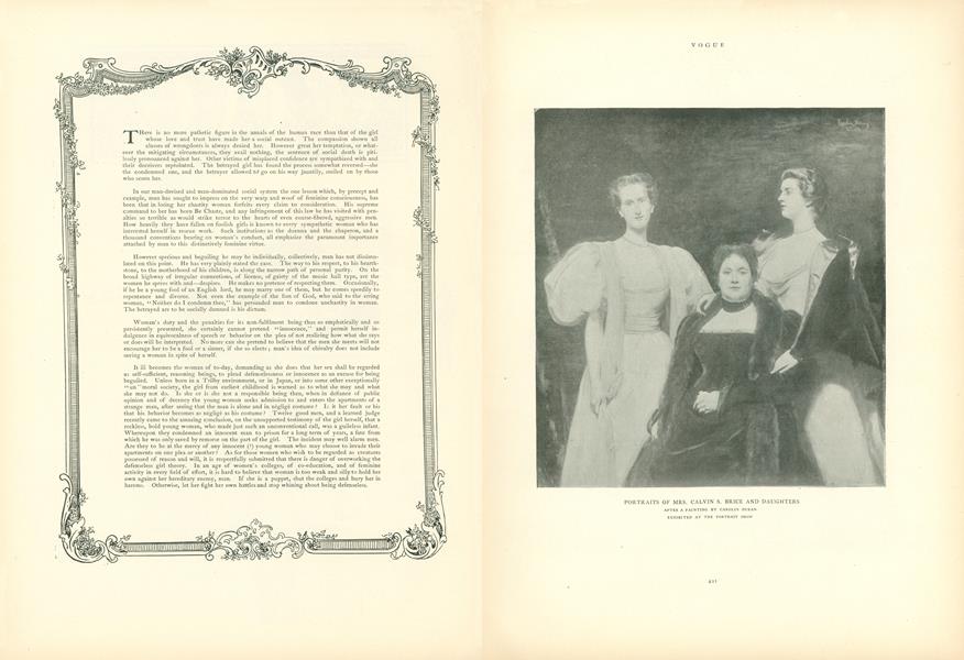 Social Topics: The Defenseless Theories Regarding Women