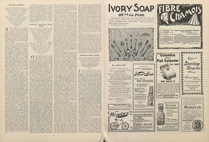 Current Political Questions: Russia's Opposition to a Bulgarian Ruler...