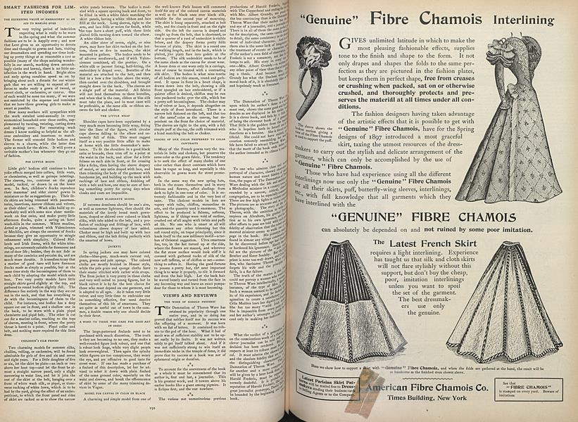 Smart Fashions for Limited Incomes: The Exceeding Value of Embroidery as an Aid to Making Over