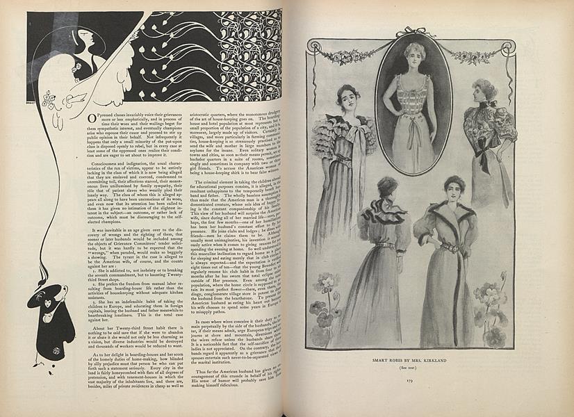 Social Topics: American Woman Not a Domestic Tyrant