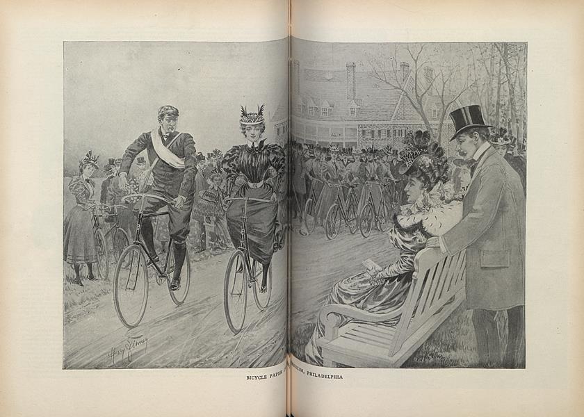 BICYCLE PAPER CANHEIM, PHILADELPHIA | Vogue | MARCH 25, 1897