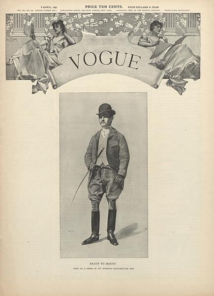 Issue: - April 8 1897 | Vogue