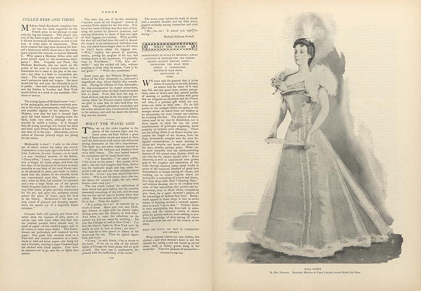 What She Wears: Improvement in Style of Dressing