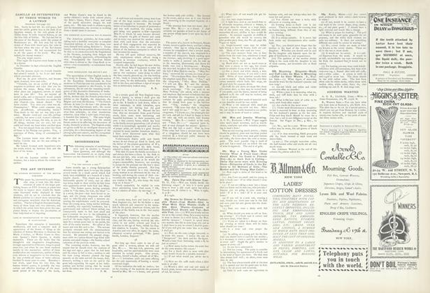 Answers to Correspondents