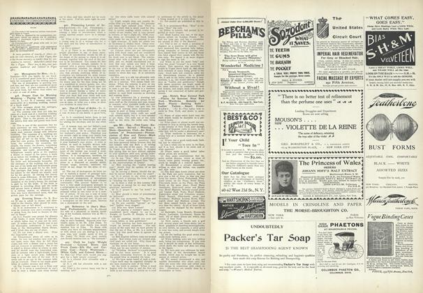 Answers to Correspondents