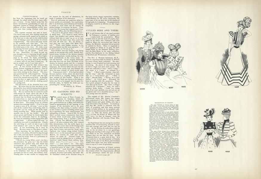 Culled Here and There