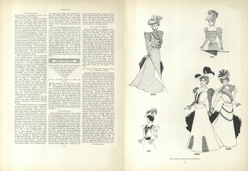 What She Wears: All-of-a-Piece Lace Skirts...