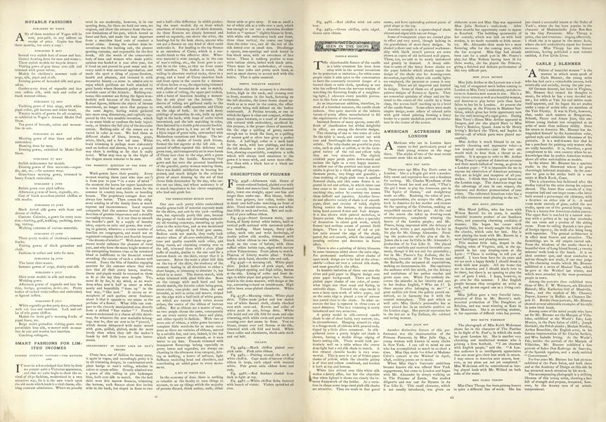 Smart Fashions for Limited Incomes: Pioneer Sporting Costume...