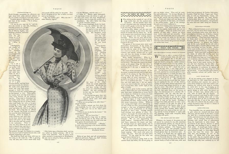 What She Wears: The Excitement-Loving Woman of Fashion