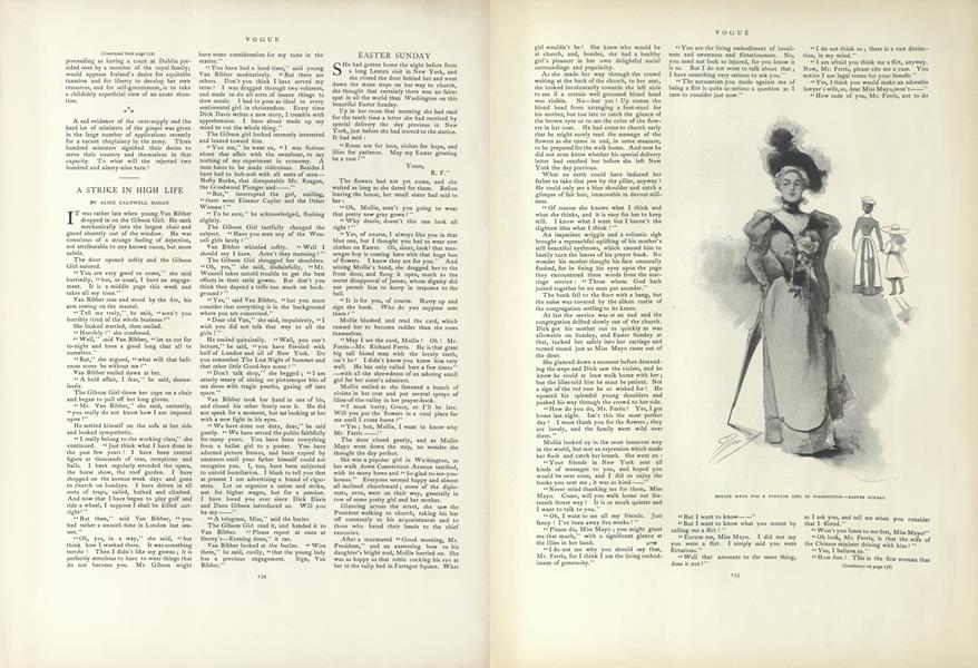 A Strike in High Life