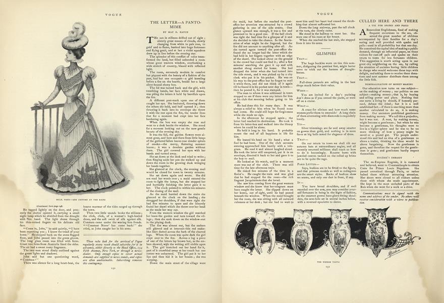 The Letter - a Pantomime